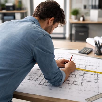 architecte-plan-outils-bureau-moderne