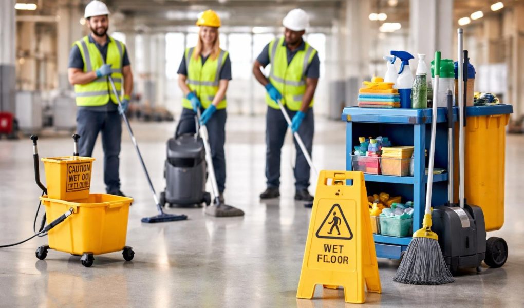 chantier-termine-travailleurs-nettoyage