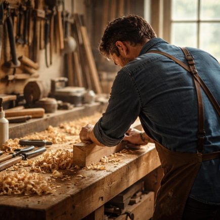 atelier-menuiserie-artisan-copeaux-lumiere