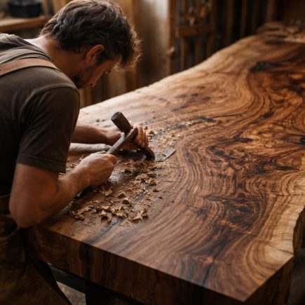 artisan-travail-plaque-bois-atelier