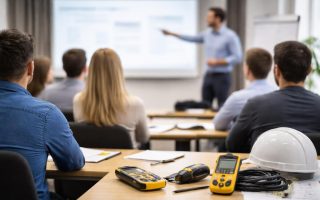 groupe-formation-formateur-ecran-presentation