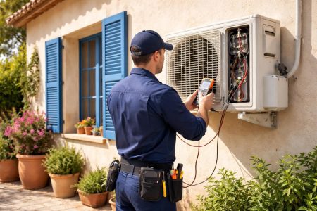 technicien-unite-climatisation-maison-mediterraneenne